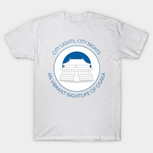 City Lights, City Nights Osaka T-Shirt